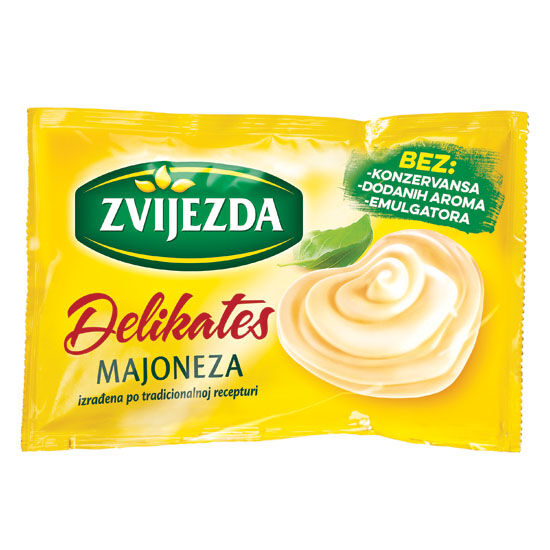Majoneza, odabrane vrste