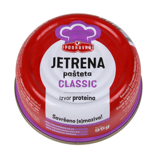 Pašteta, odabrane vrste