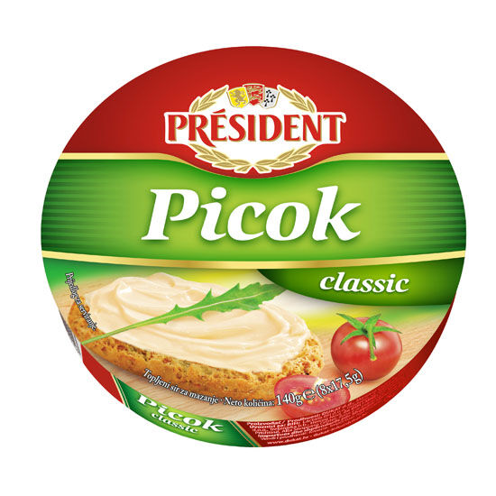 Picok, topljeni sir classic
