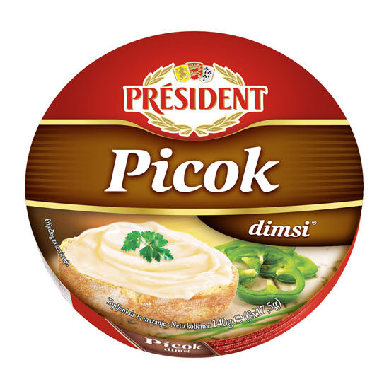 Picok, topljeni sir dimsi