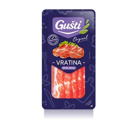 Dimljena vratina, polutrajni narezak