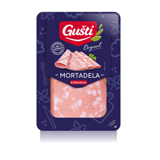 Mortadela, polutrajni narezak