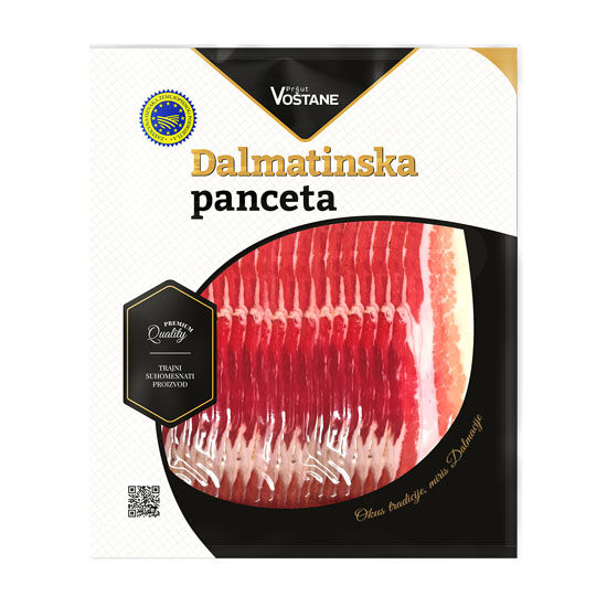 Dalmatinska panceta, narezak
