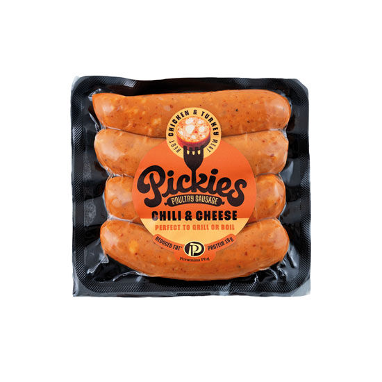 Pileća dimljena kobasica chili i sir