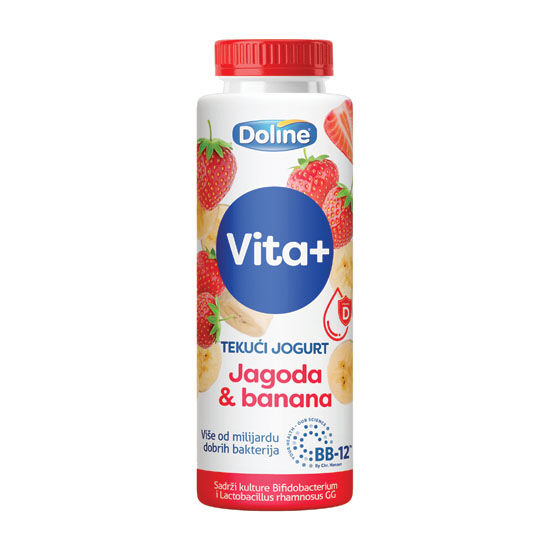 Probiotik banana - jagoda