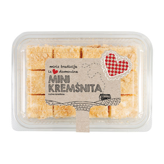 Mini kremšnita