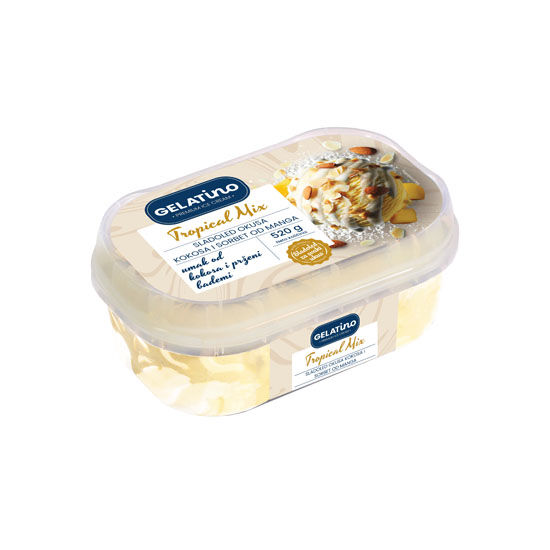 Sladoled mango - kokos - badem