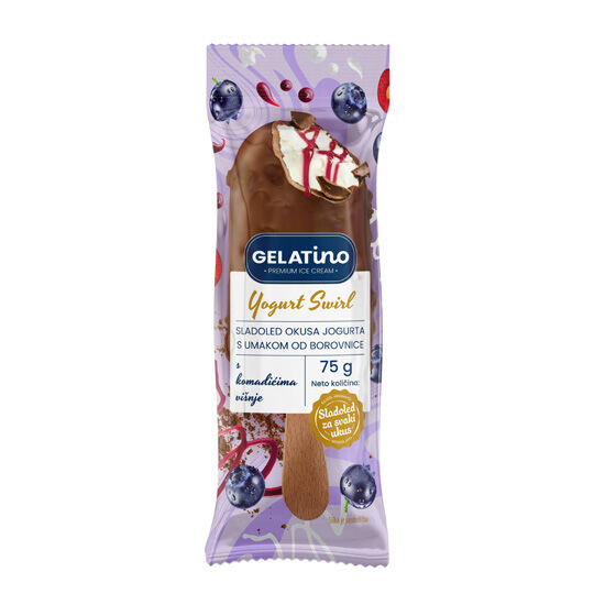 Sladoled štapić jogurt - borovnica