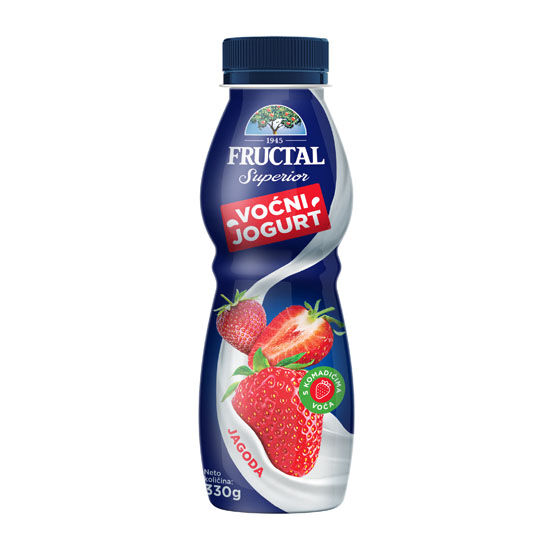 Voćni jogurt jagoda