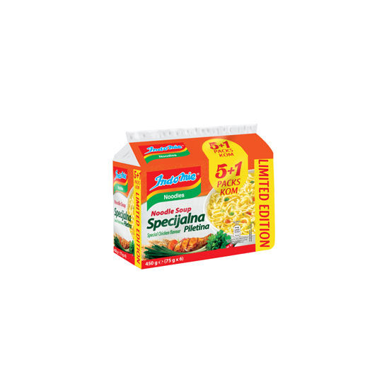Noodles, razne vrste 375 g + 75 g