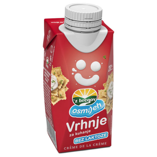 Vrhne za kuhanje bez laktoze