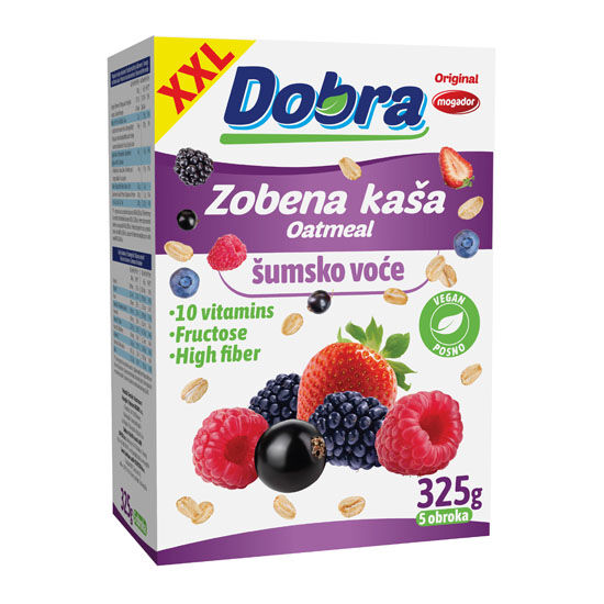 Zobena kaša šumsko voće 325 g