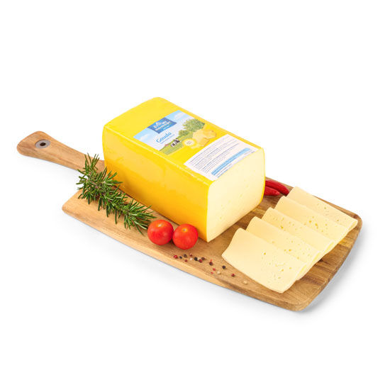 Gouda, polutvrdi sir, 45% m.m.