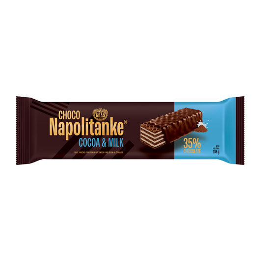 Napolitanke čokoladne, odabrane vrste
