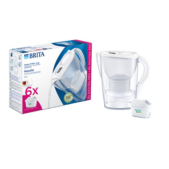 Vrč za filtriranje vode, zapremnine 2,4 L, sadrži 6 rezervnih MX Pro filtera