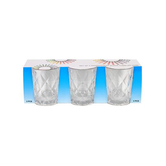 Set staklenih čaša, 300 ml