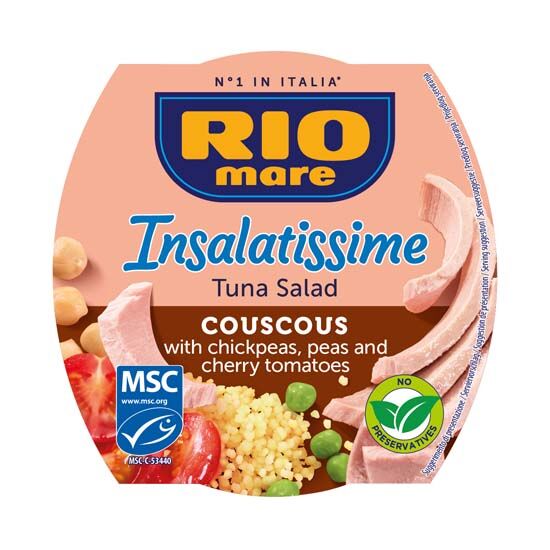 Tuna salata, razne vrste