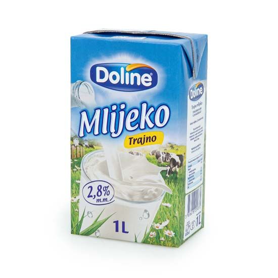 Mlijeko trajno, 2,8% m.m.