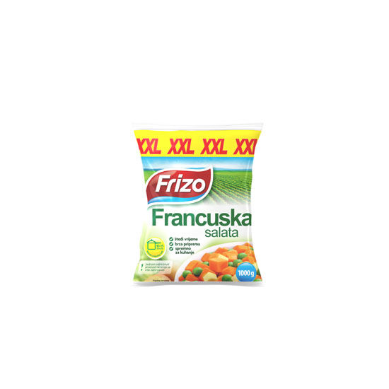 Povrće za francusku, smrznuto