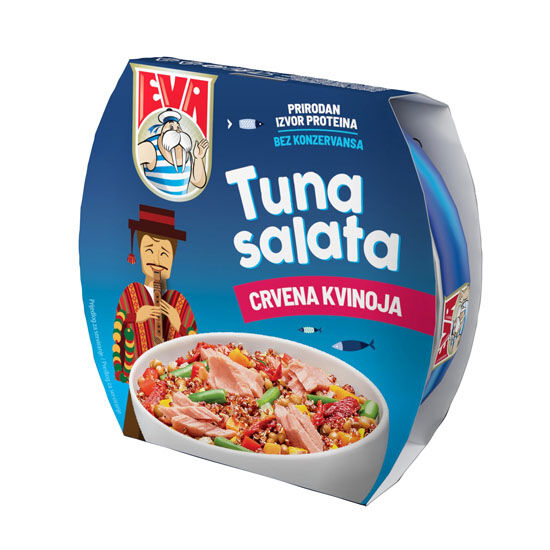 Tuna salata, razne vrste