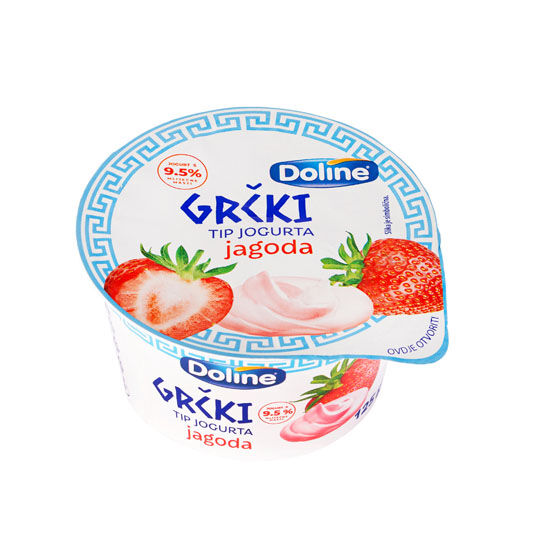 Grčki jogurt, razne vrste