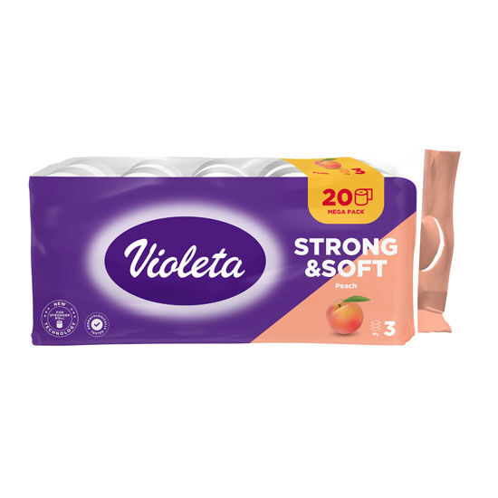 Toaletni papir breskva, troslojni
