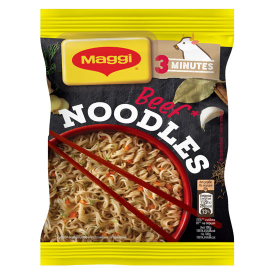 Noodles, odabrane vrste