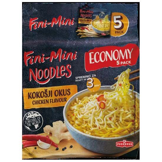 Noodles, odabrane vrste