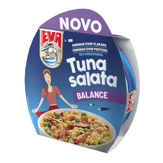 Tuna salata, razne vrste