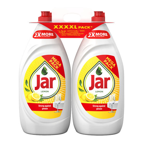 Deterdžent za ručno pranje posuđa, limun 2x1,35 l