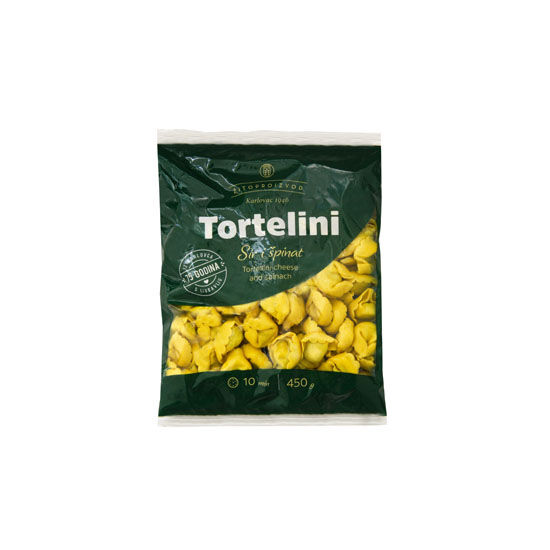 Tortelini sir - špinat