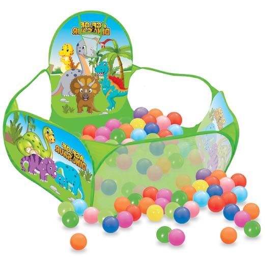 Dječji šator igraonica, sadrži 30 šarenih loptica za igru