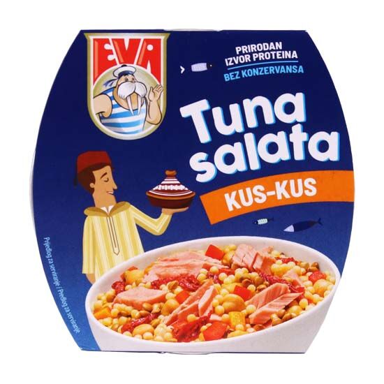 Tuna salata, razne vrste
