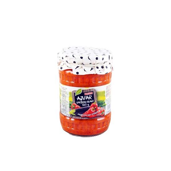 Ajvar, uprženi blagi