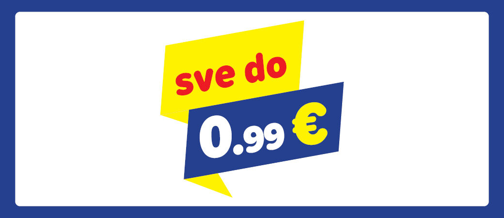 Sve do 0,99 €