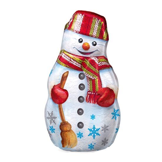 Čokoladna figurica snjegović