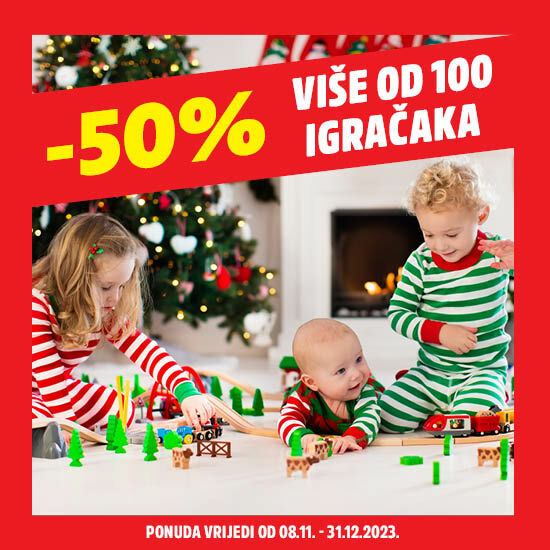 Više od 100 igračaka sniženo 50%