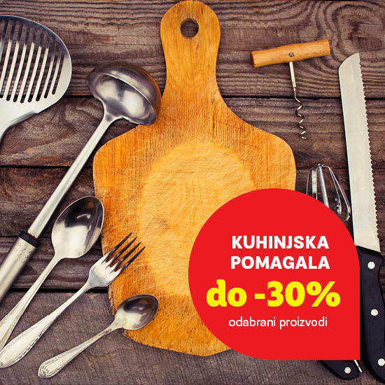 Sniženje kuhinjskih pomagala
