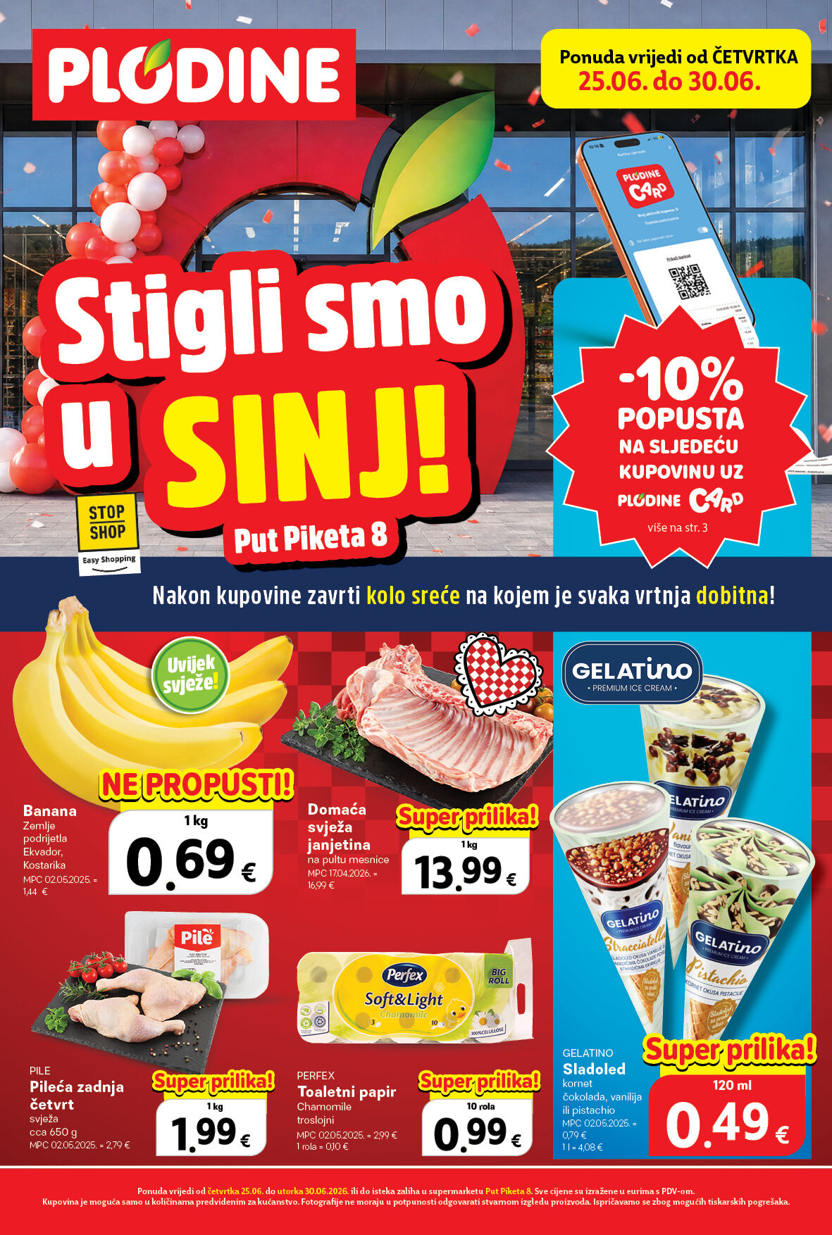 KATALOG OTVORENJA SINJ - 25.06.-30.06.2026