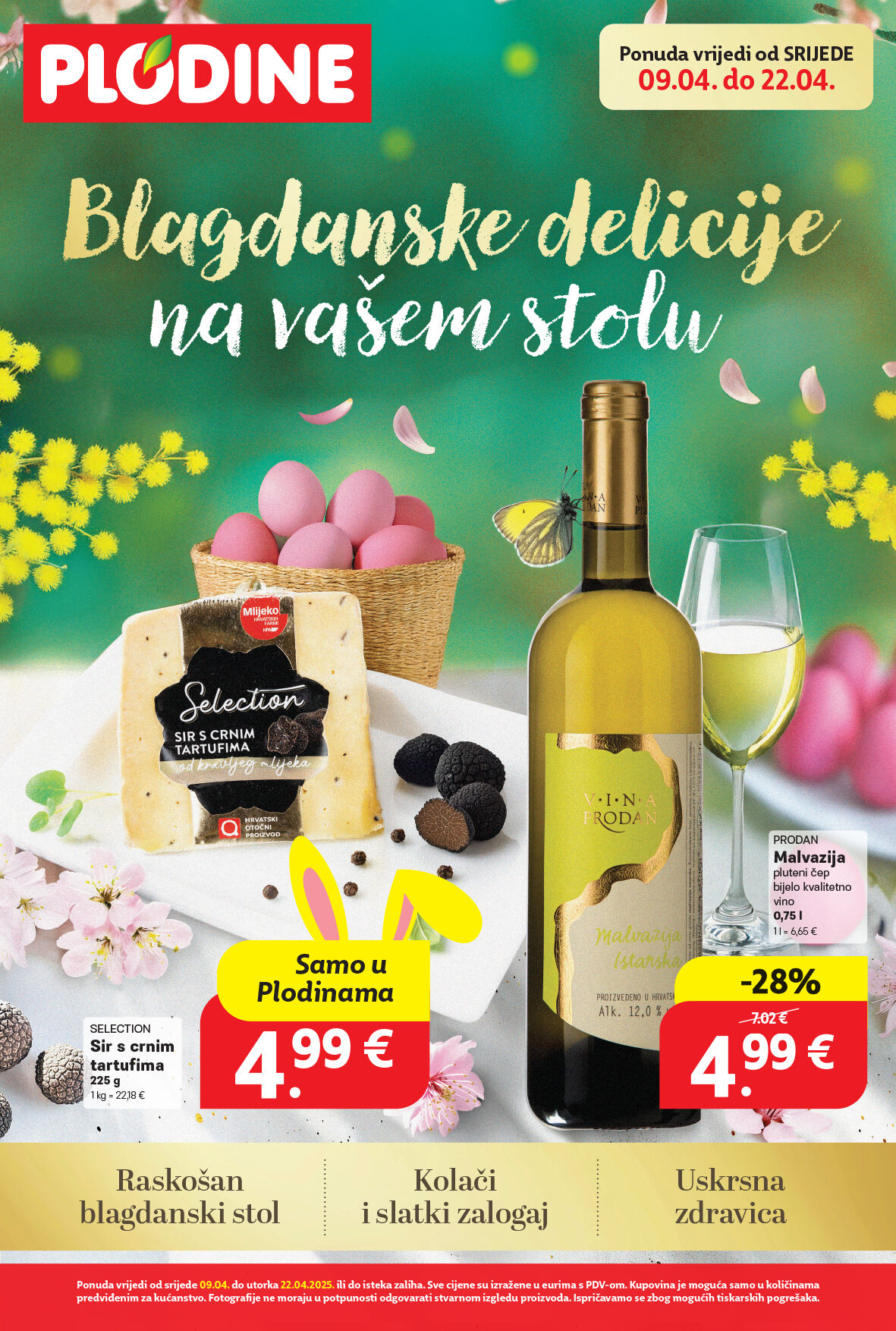 Blagdanske delicije na vašem stolu -09.04.-22.04.