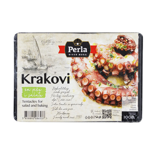 Krakovi za peku i salatu, smrznuto