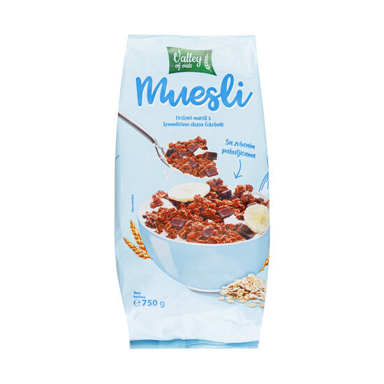 Muesli crunchy čokolada