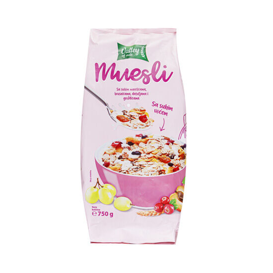 Muesli crunchy s orašastim voćemsa suhim voćem