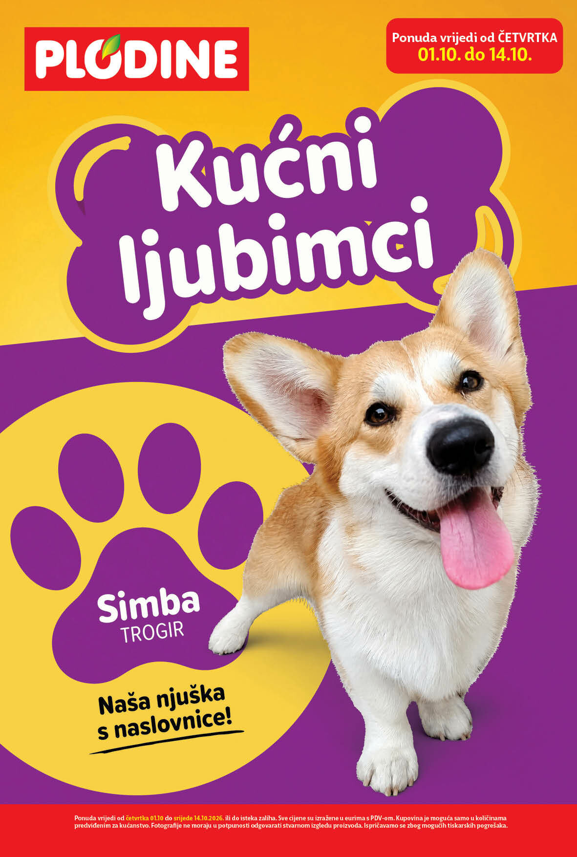 Katalog kućni ljubimci (01.10. - 14.10.)