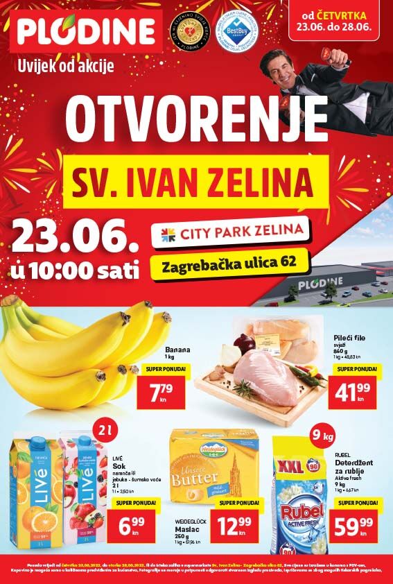 Tjedni katalog - OTVORENJE SV. IVAN ZELINA - 23.06.-28.06.2022.