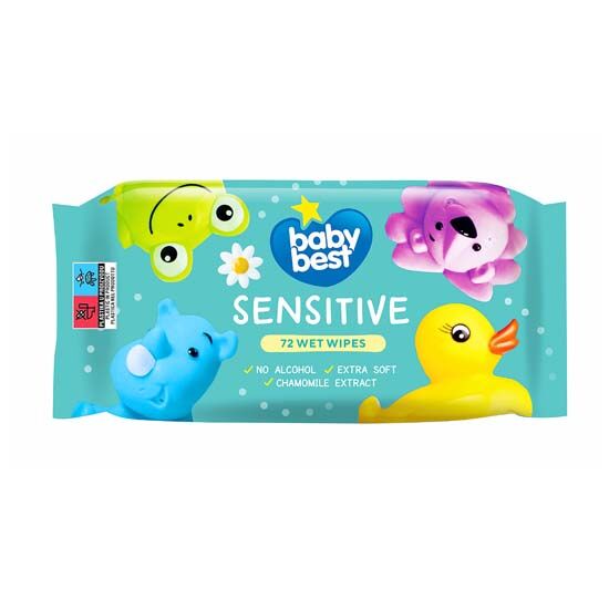 Vlažne maramice Sensitive
