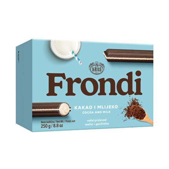 Vafel prutići, punjeni, odabrane vrste