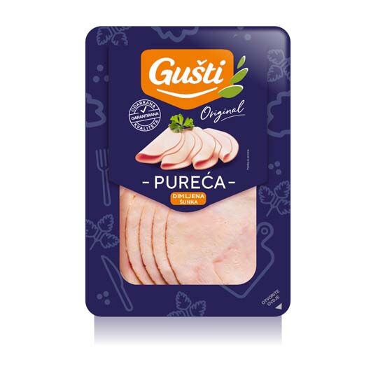 Pureća dimljena šunka