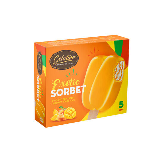 Exotic sorbet štapić