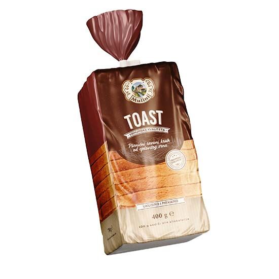 Toast kruh integralni